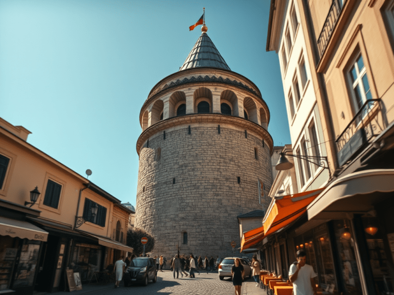 La torre de Galata,&nbsp;Stambul